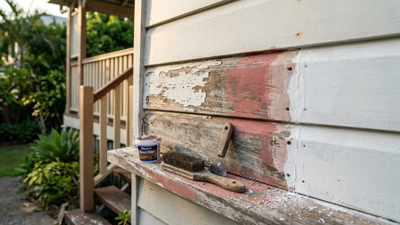 Brisbane painter detail relevant to "What Prep Work Does an Old Queenslander Actually Need Before Painting?"